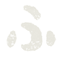 Hiragana Japanese syllabary paint characters