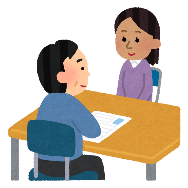 Interviews for various part-time jobs (foreign women)