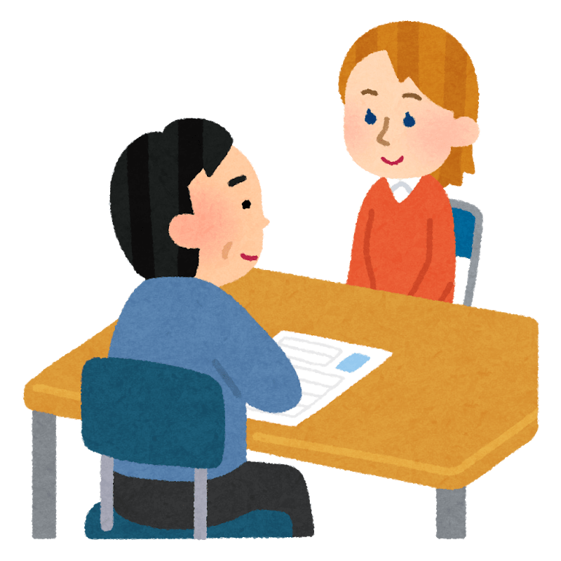 Interviews for various part-time jobs (foreign women)