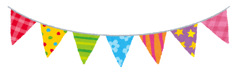 Garland-Triangle flag