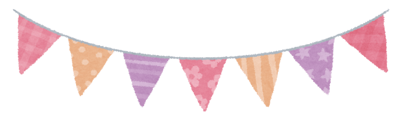 Garland-Triangle flag