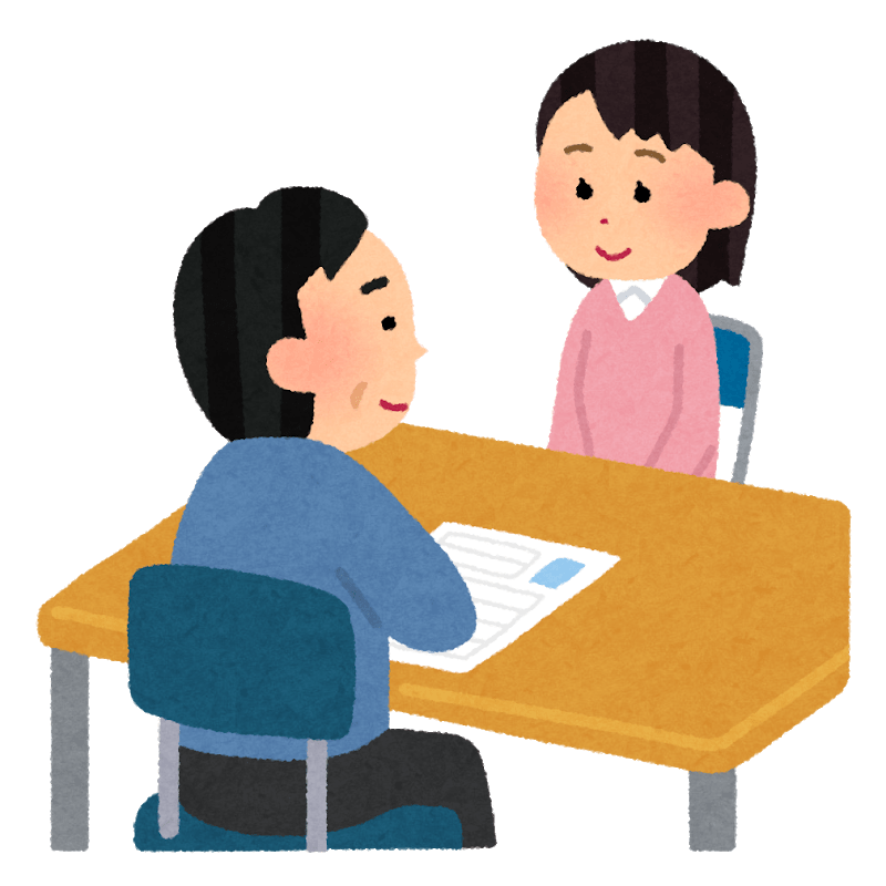 Interviews for various part-time jobs (foreign women)