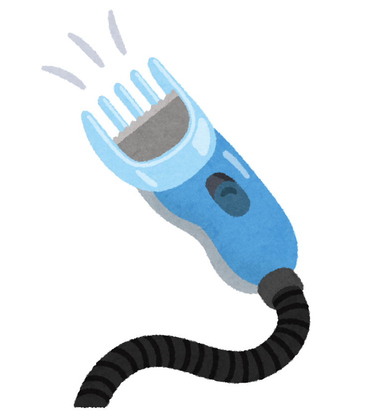 Vacuum cleaner suction type hair clipper