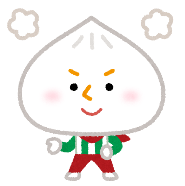 Pizza bun character (Chinese bun)