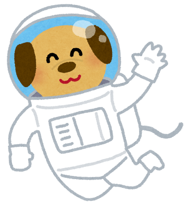 Dog astronaut