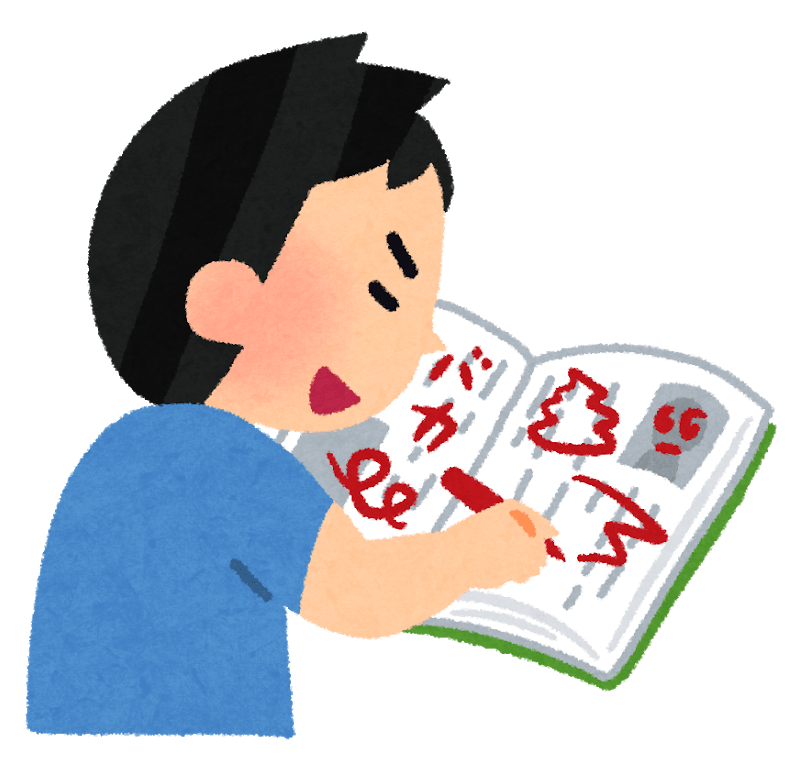 Child scribbling on a book