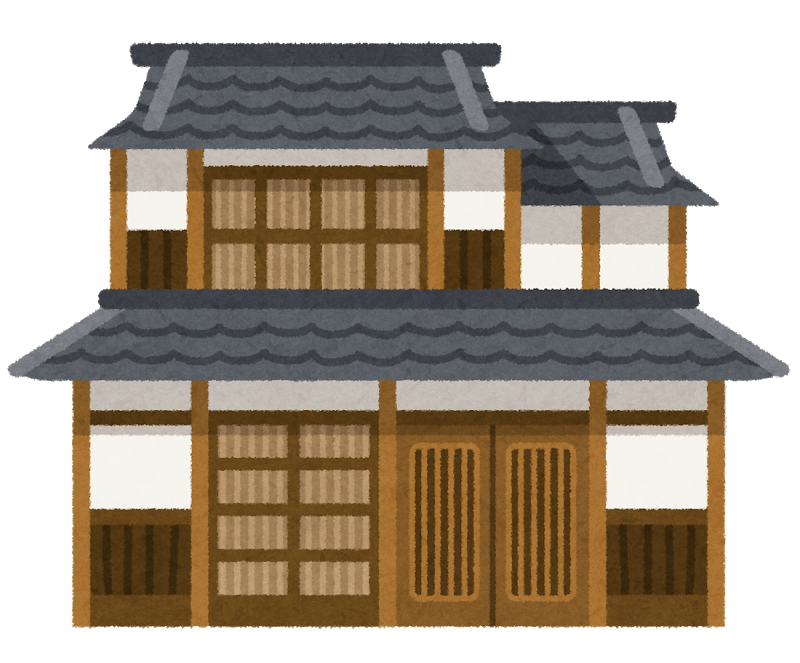 Japanese house-old folk house