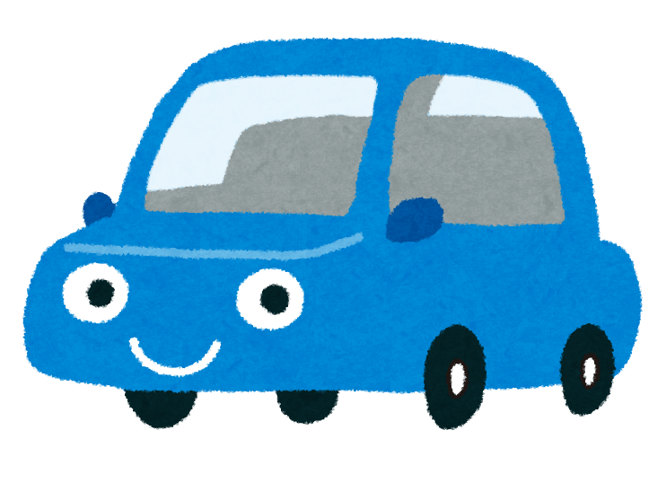 Car characters of various colors