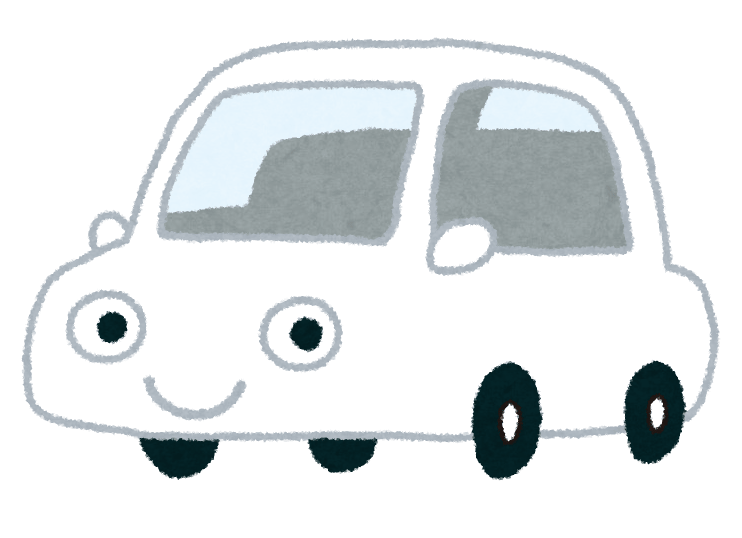 Car characters of various colors