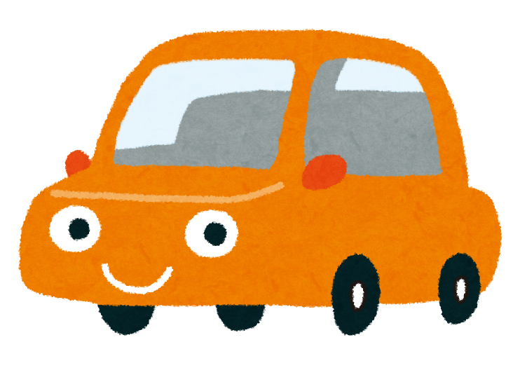 Car characters of various colors