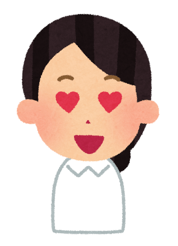 Female nurse's facial expression 3 (without nurse cap)