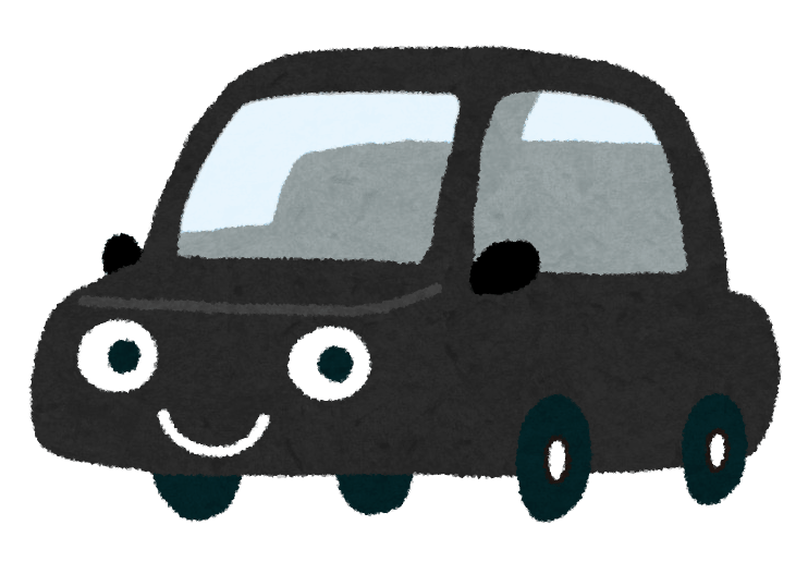 Car characters of various colors