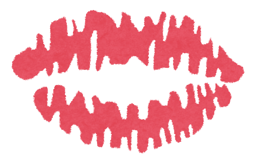 Various lip marks