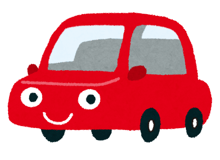 Car characters of various colors