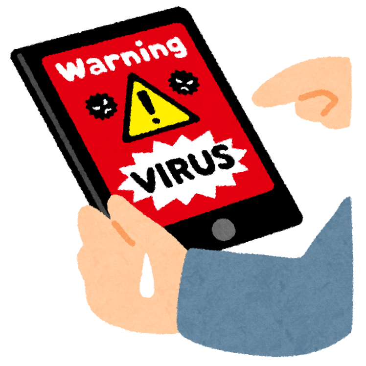 Fake virus warning