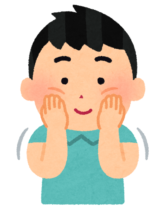 Cheek massage (male)