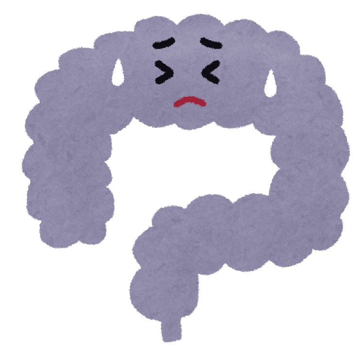 Unhealthy intestinal character