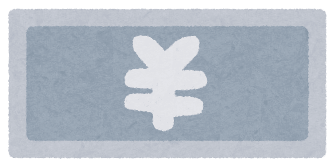 Various money marks (yen)