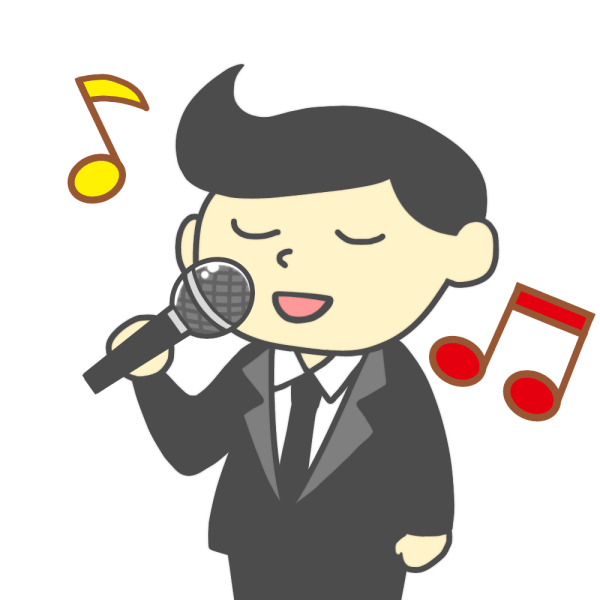 Singing man