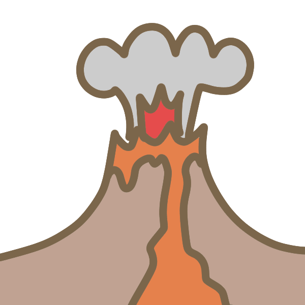 Volcanic eruption