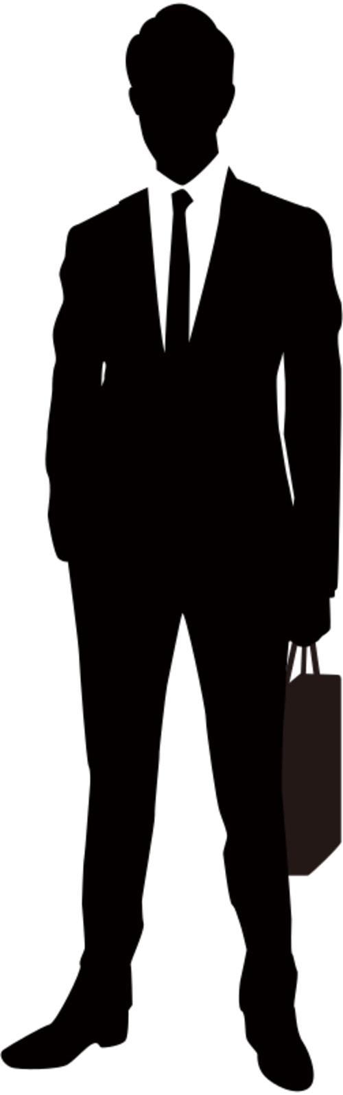 Businessman with a bag