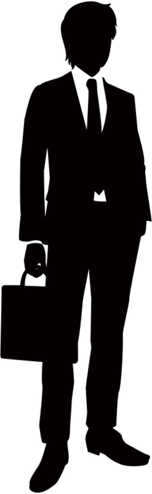 Businessman with a bag