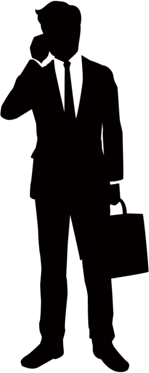 Businessman with a bag