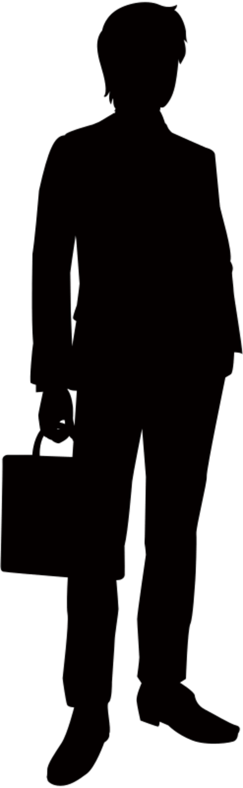 Businessman with a bag