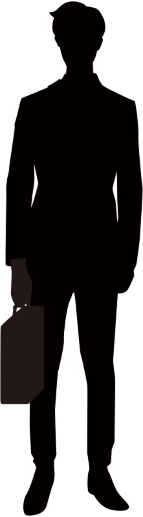 Businessman with a bag