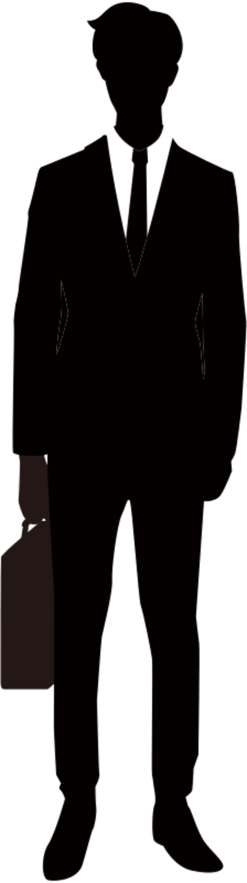 Businessman with a bag