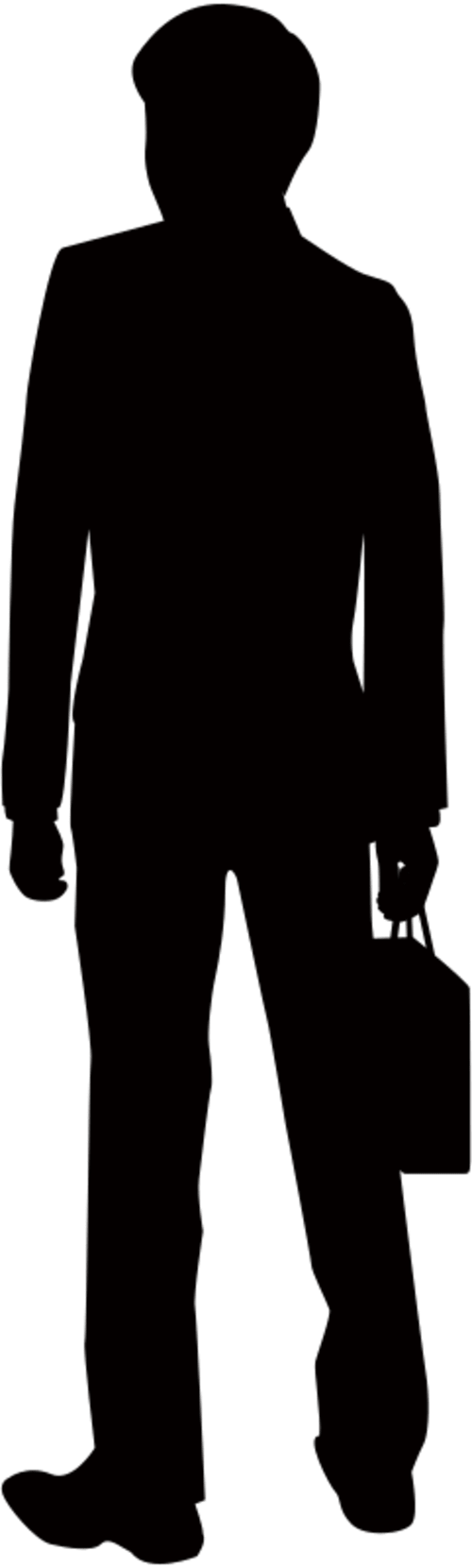 Businessman with a bag