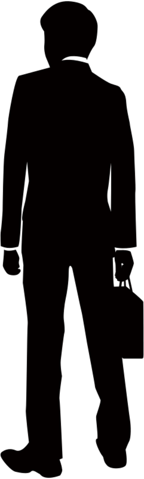 Businessman with a bag