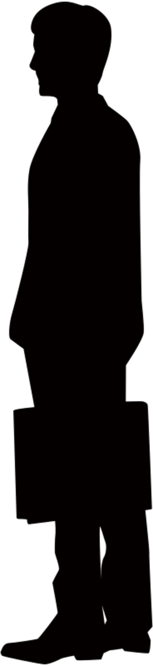 Businessman with a bag