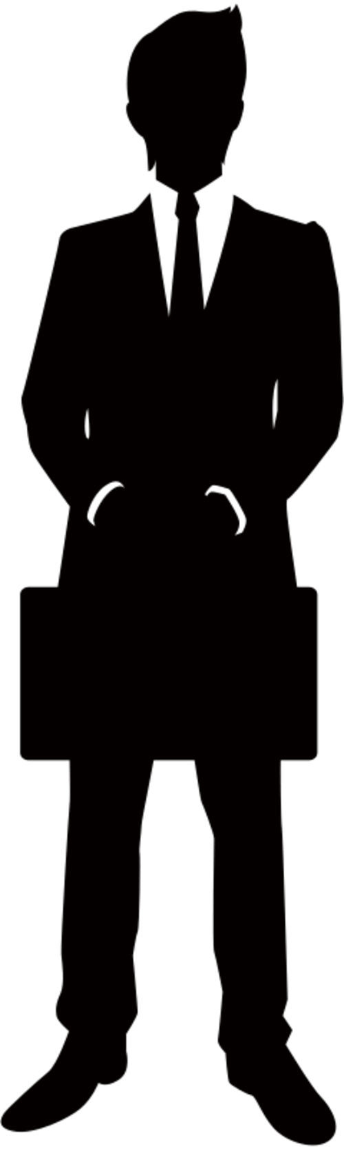 Businessman with a bag