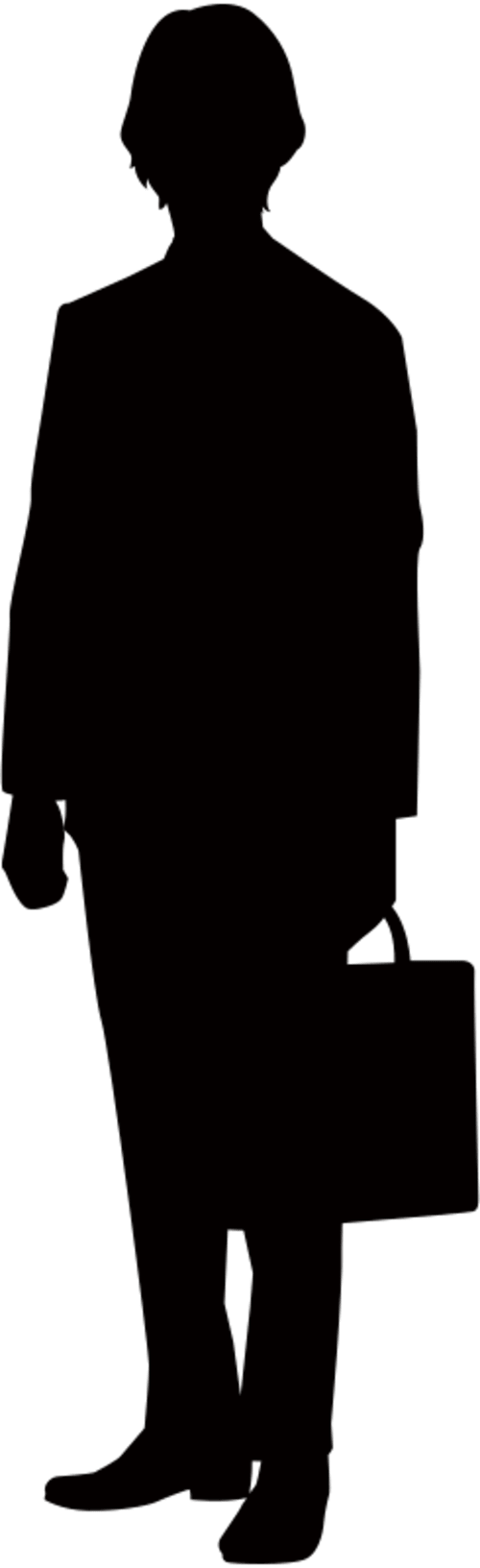 Businessman with a bag