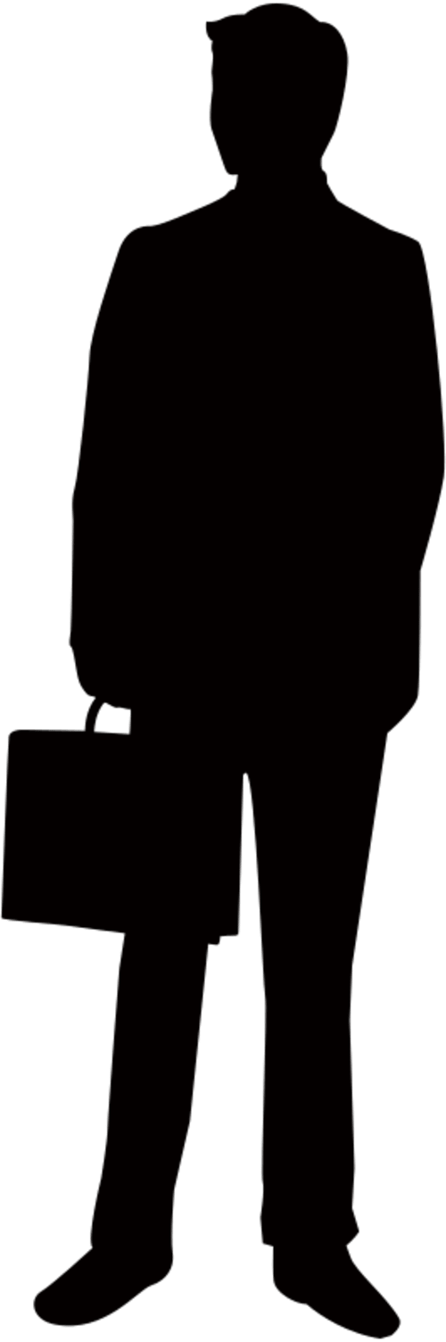 Businessman with a bag