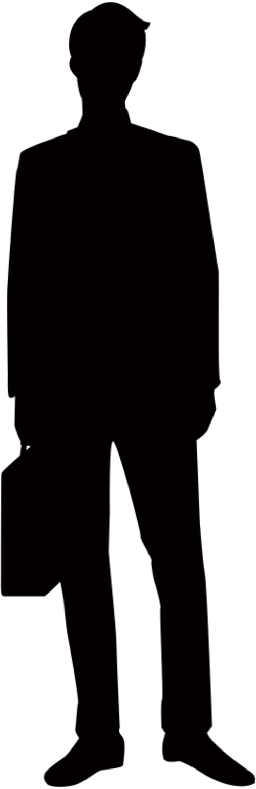 Businessman with a bag