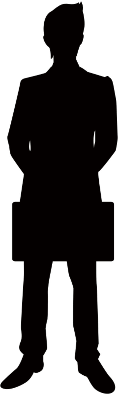 Businessman with a bag