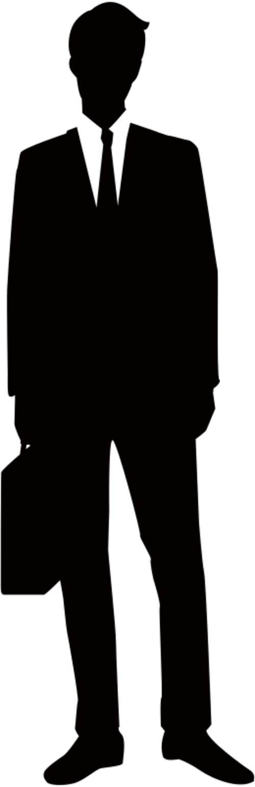 Businessman with a bag