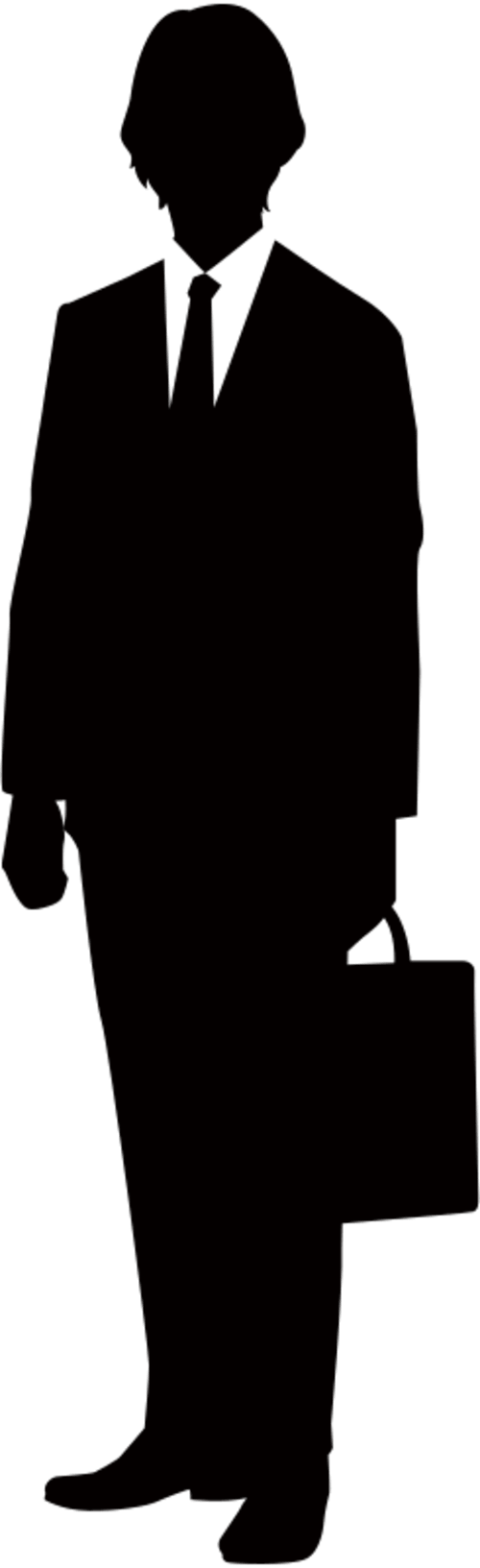 Businessman with a bag