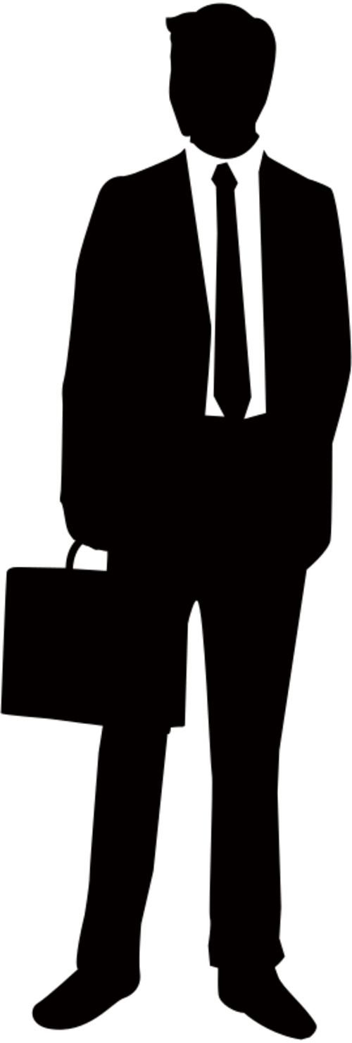 Businessman with a bag