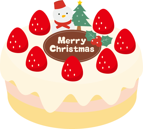 Christmas cake <fresh cream>