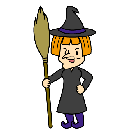 Witch of an old woman