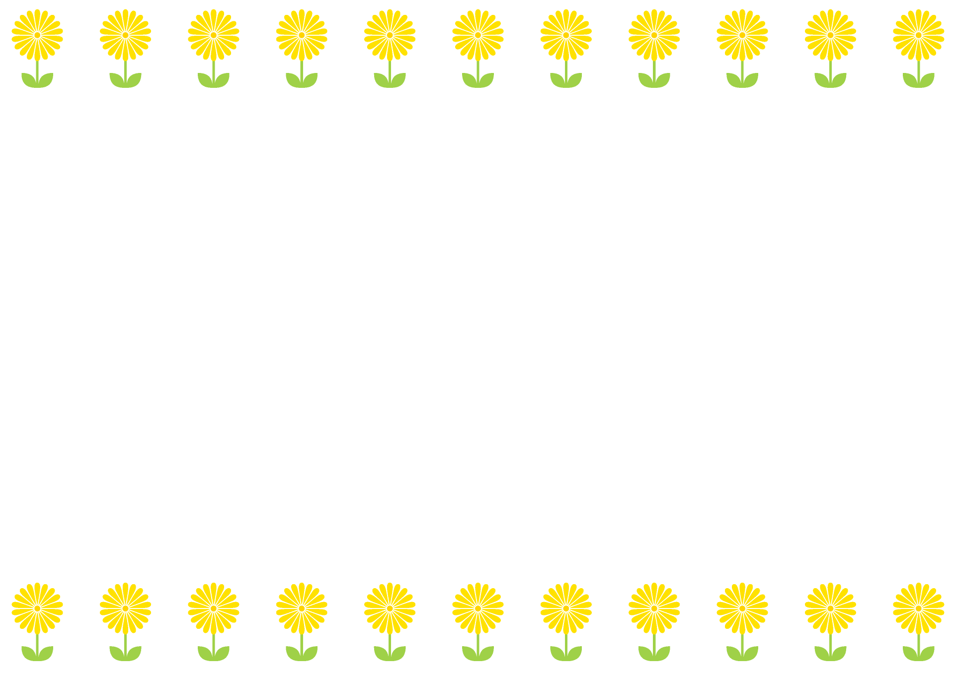 Cute dandelion frame