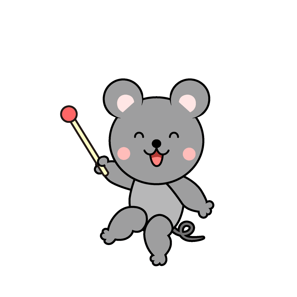 Mouse character to explain