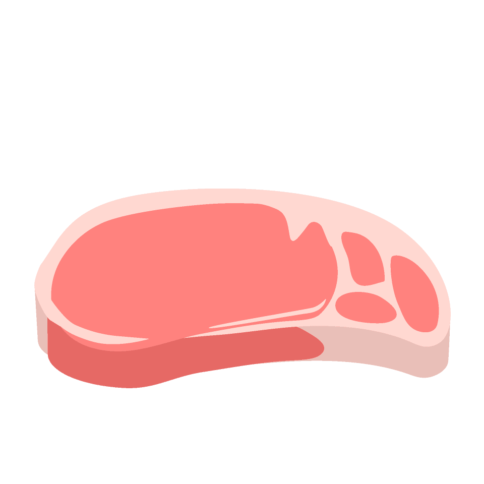Raw pork