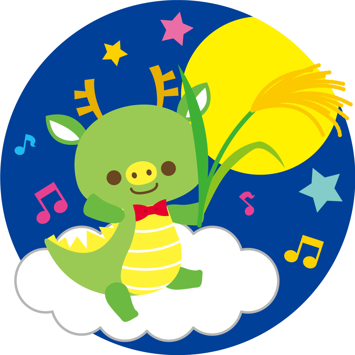 Dragon's full moon (dancing on the clouds) Animal