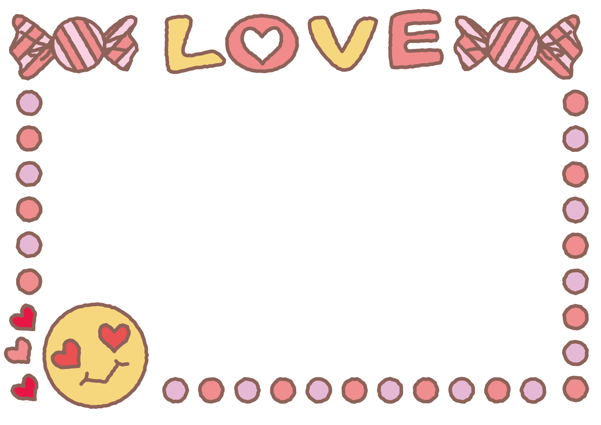 Valentine frame illustration (Niko Love)