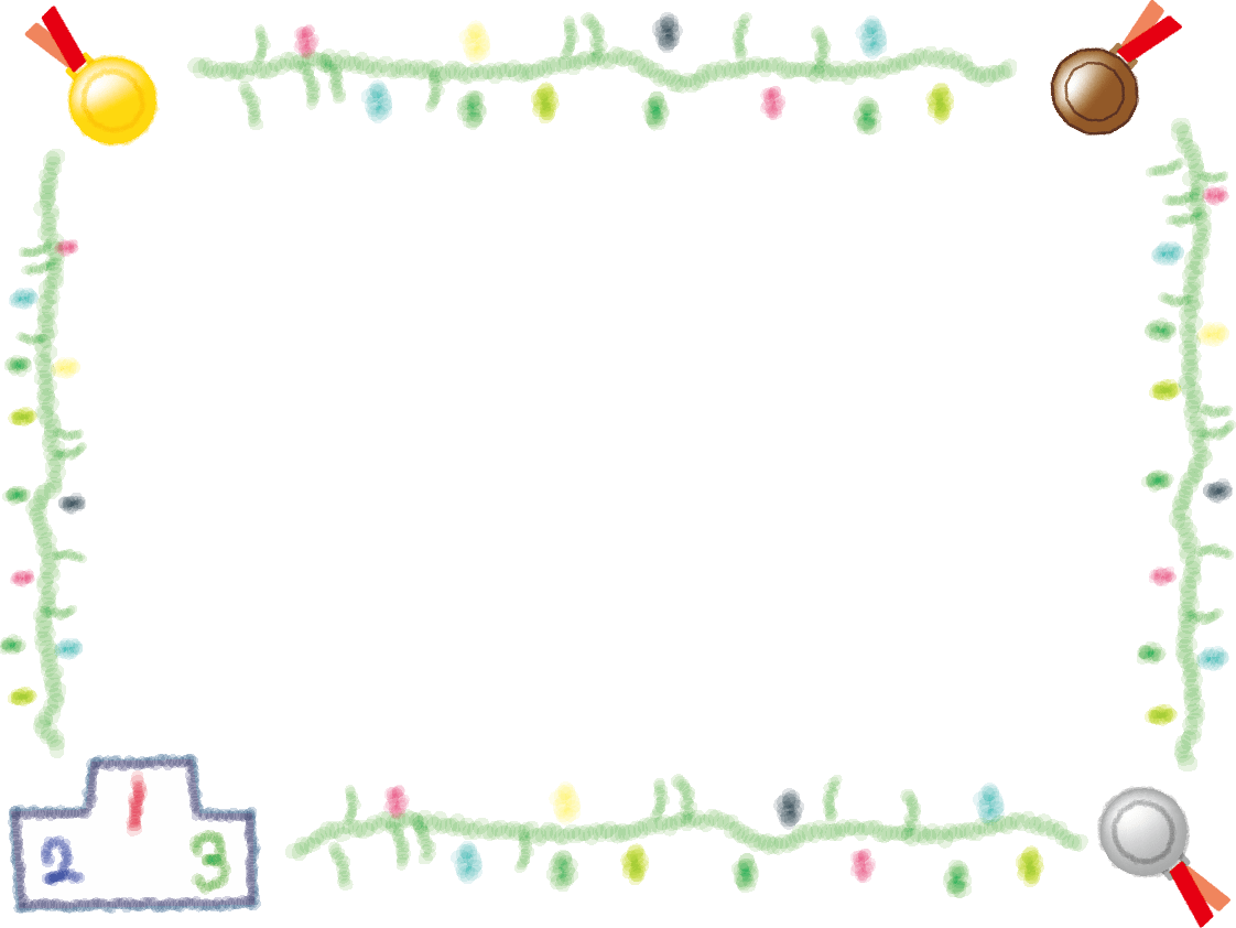 Gold-Silver-Bronze medal frame