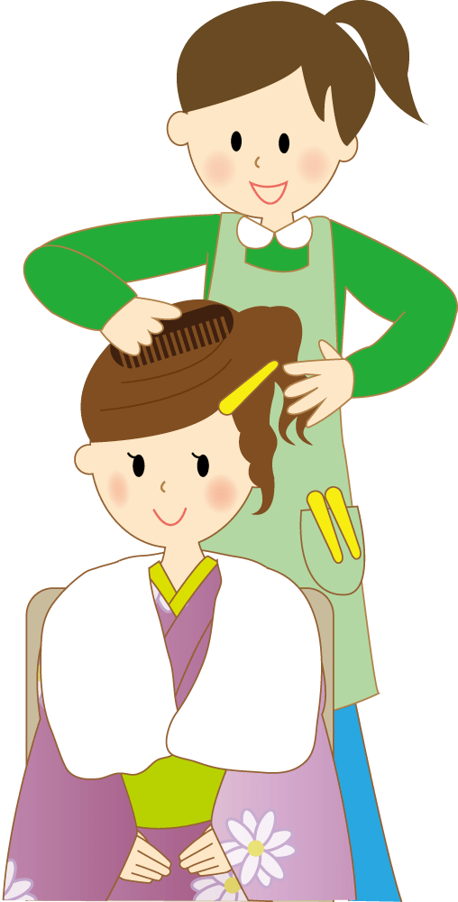 Beauty salon-girl (girl) hairstyle set